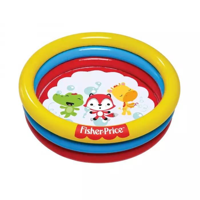 Детский надувной бассейн 91х25см "Fisher Price" с мячами (25шт), от 2 лет фото 6